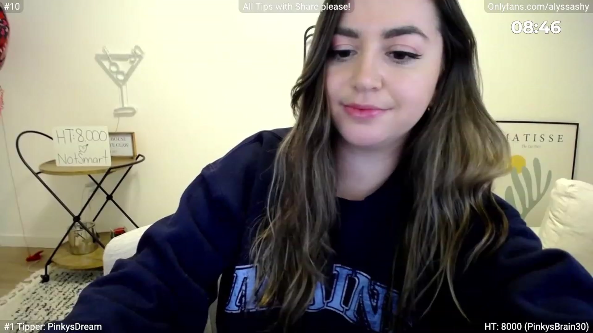 Gallery image thumbnail from AlyssaShy's myfreecams stream on, 03/01/2023, 22:07 image 20 of 20