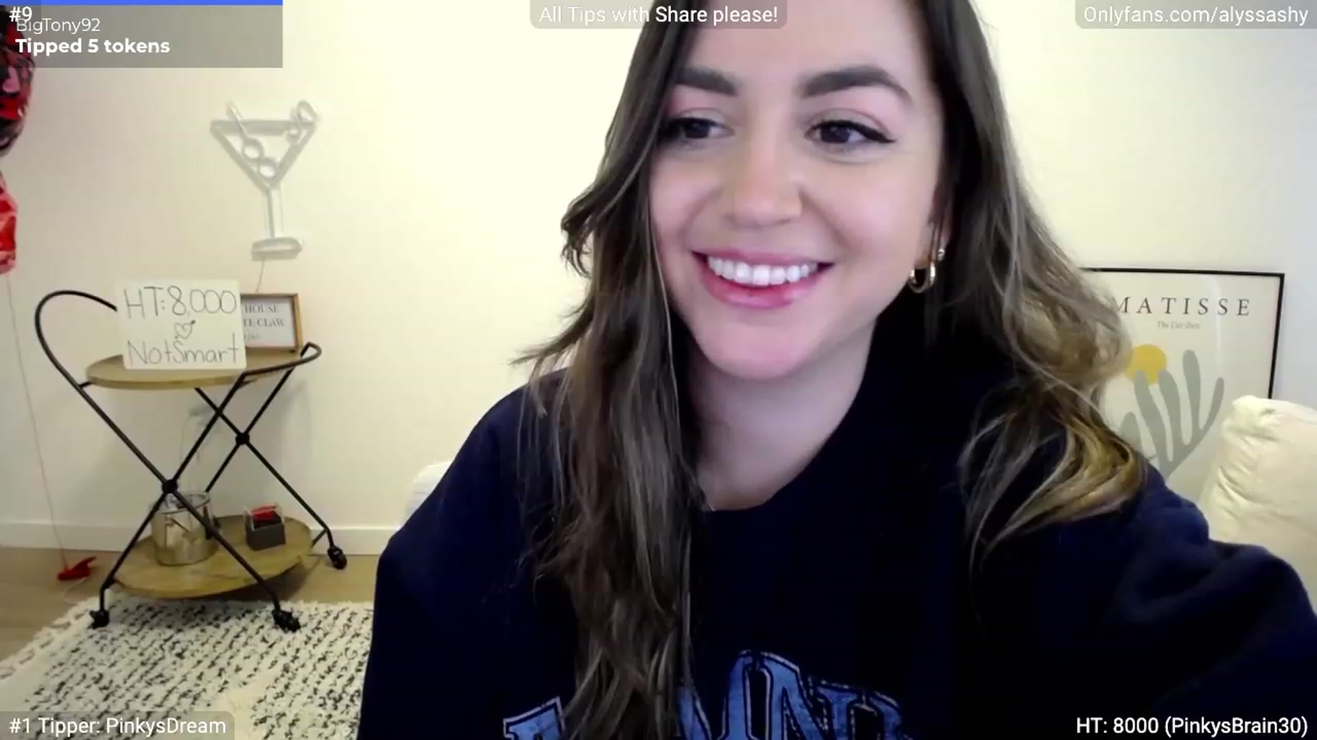 Gallery image thumbnail from AlyssaShy's myfreecams stream on, 03/01/2023, 22:07 image 7 of 20