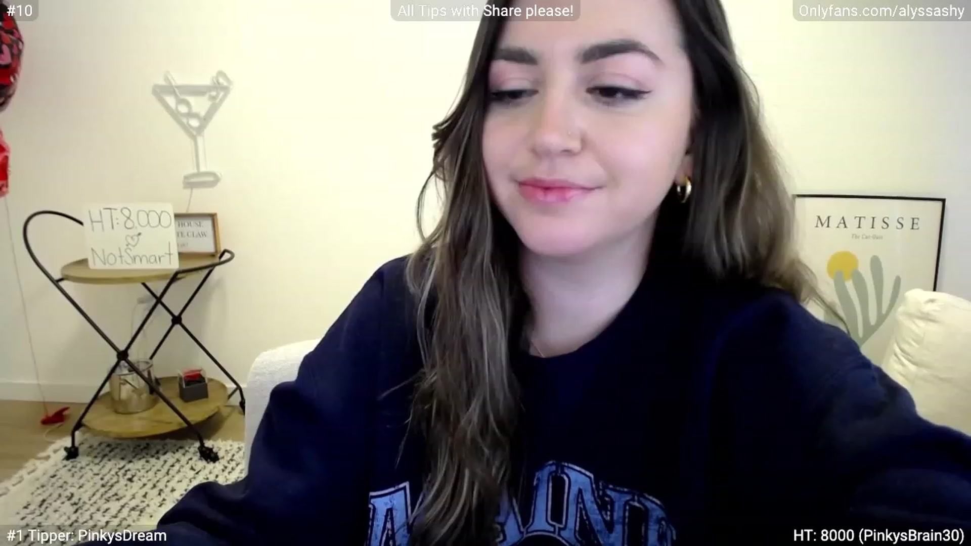 Gallery image thumbnail from AlyssaShy's myfreecams stream on, 03/01/2023, 22:07 image 10 of 20