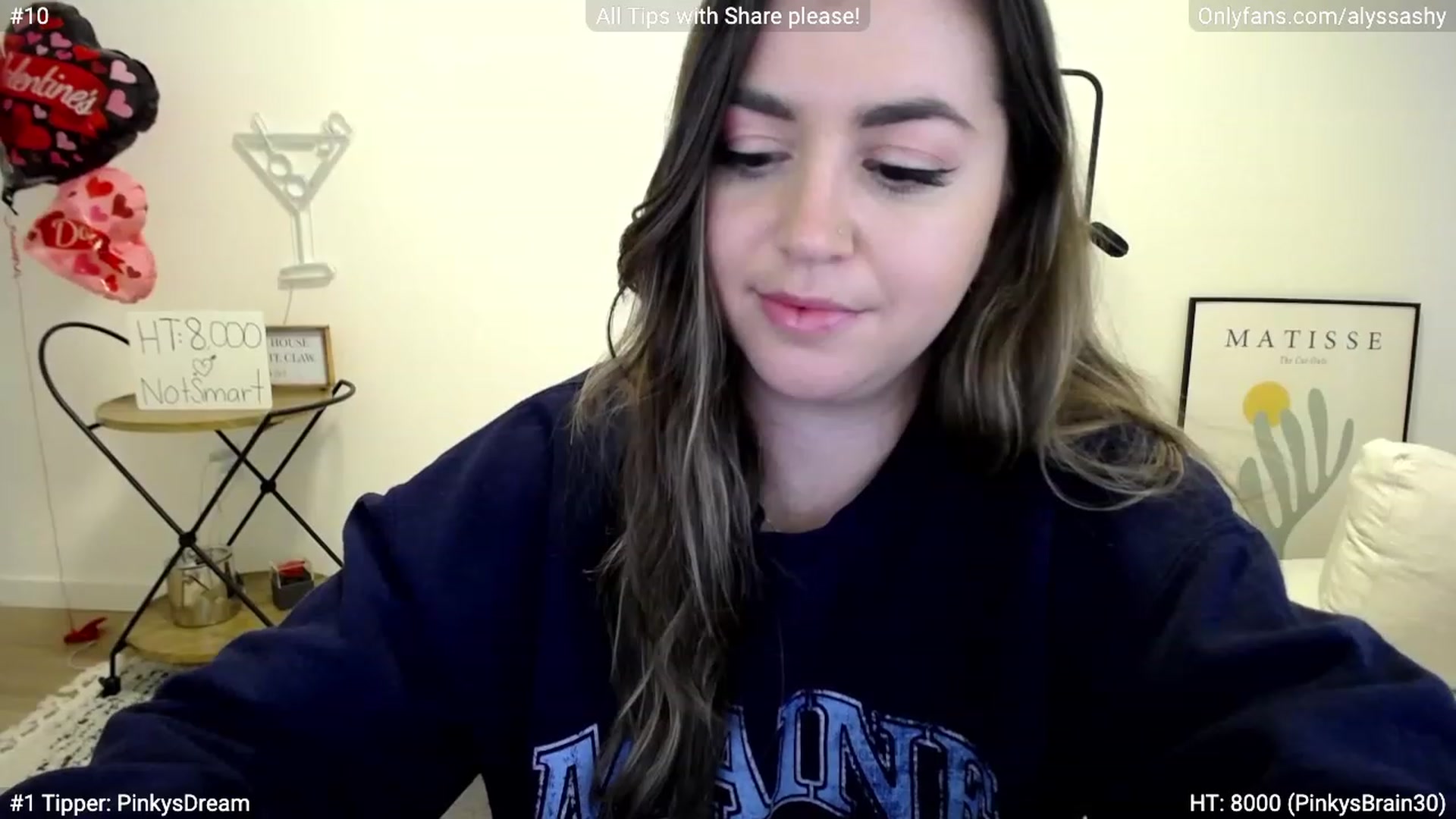 Gallery image thumbnail from AlyssaShy's myfreecams stream on, 03/01/2023, 22:07 image 16 of 20