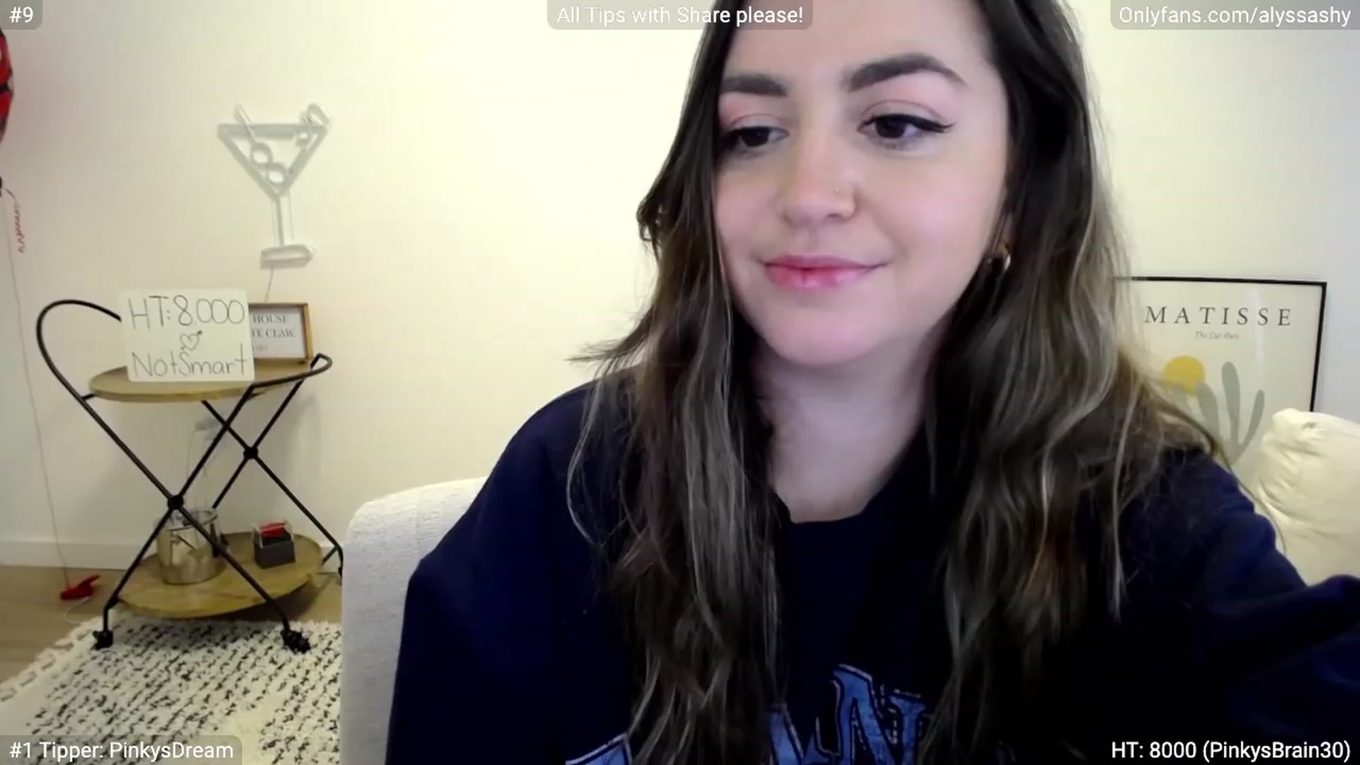 Gallery image thumbnail from AlyssaShy's myfreecams stream on, 03/01/2023, 22:07 image 8 of 20