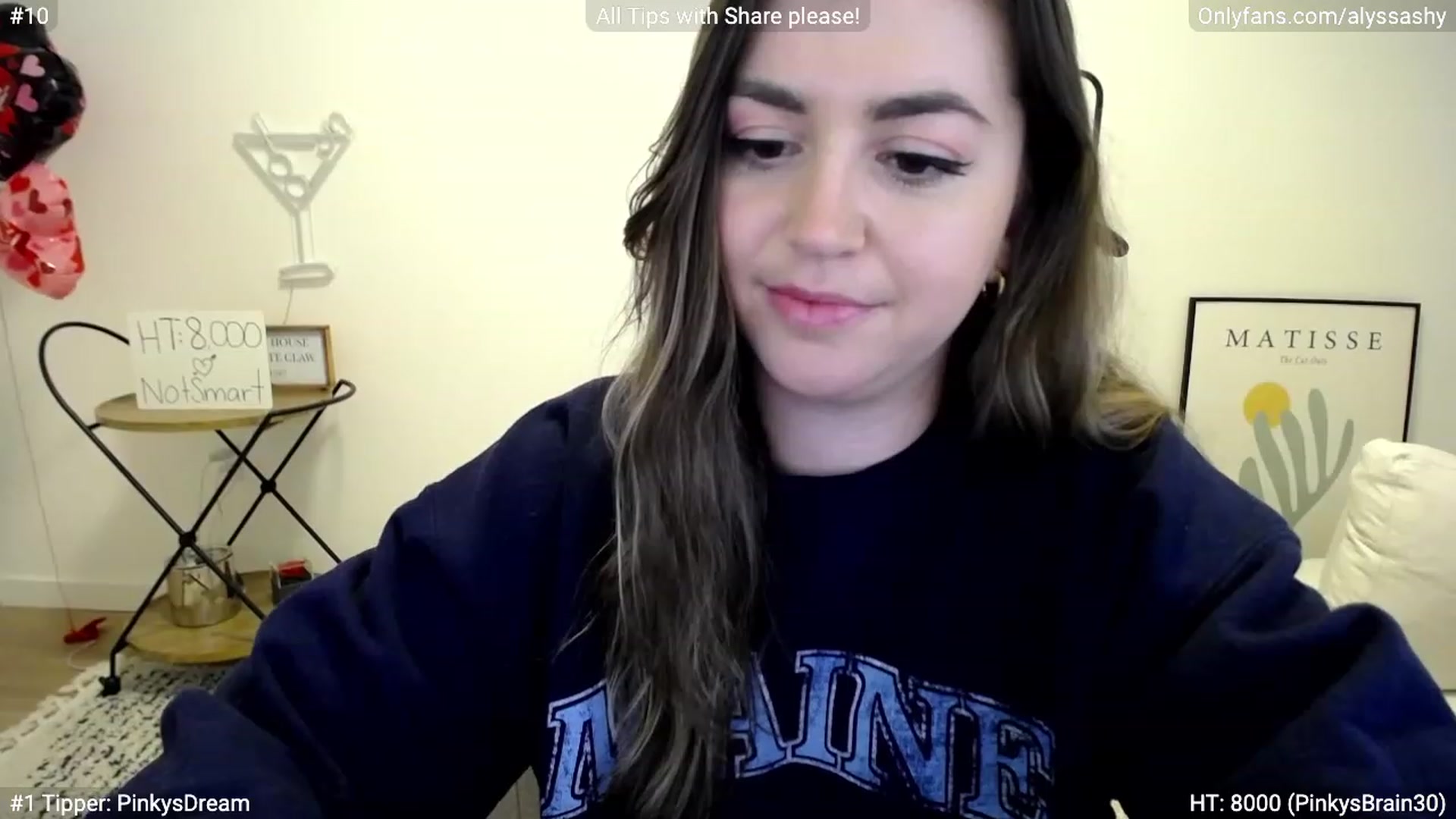 Gallery image thumbnail from AlyssaShy's myfreecams stream on, 03/01/2023, 22:07 image 19 of 20