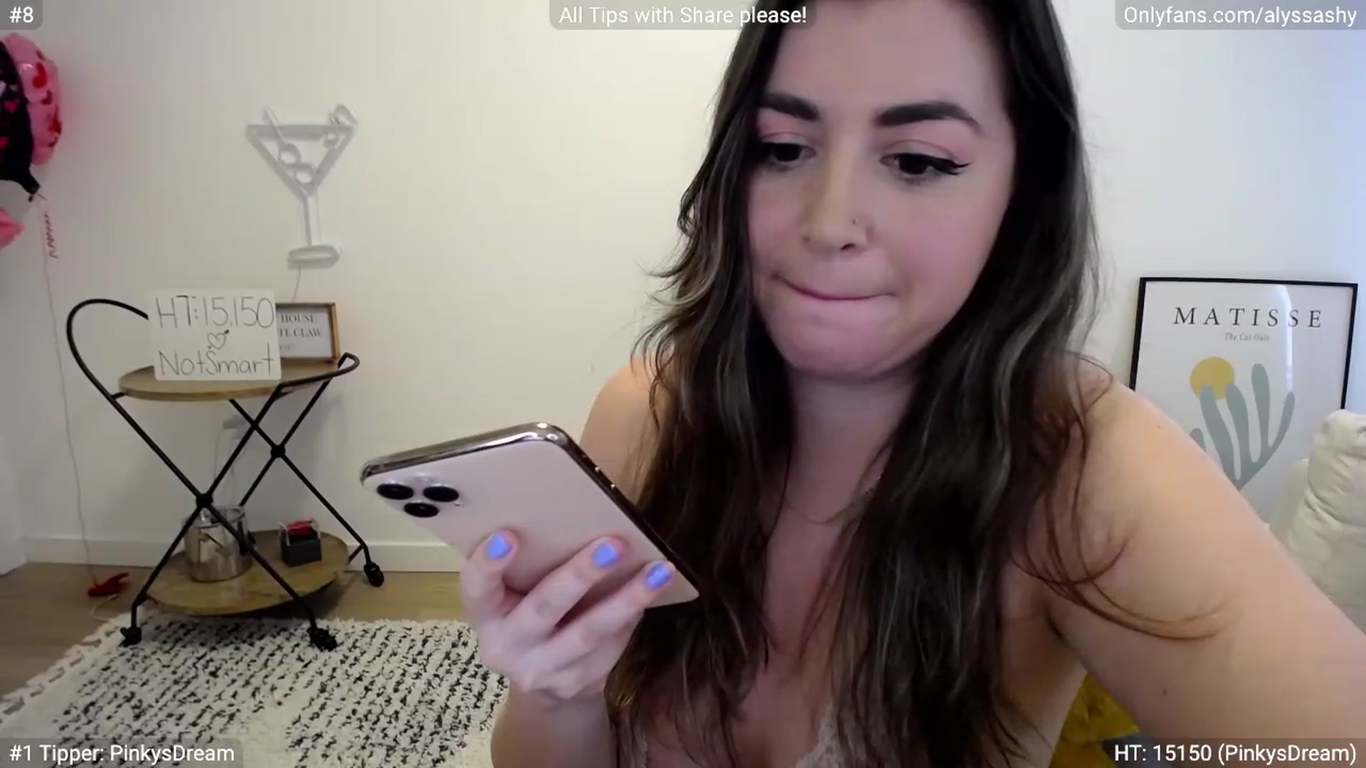 Gallery image thumbnail from AlyssaShy's myfreecams stream on, 03/02/2023, 20:29 image 15 of 20