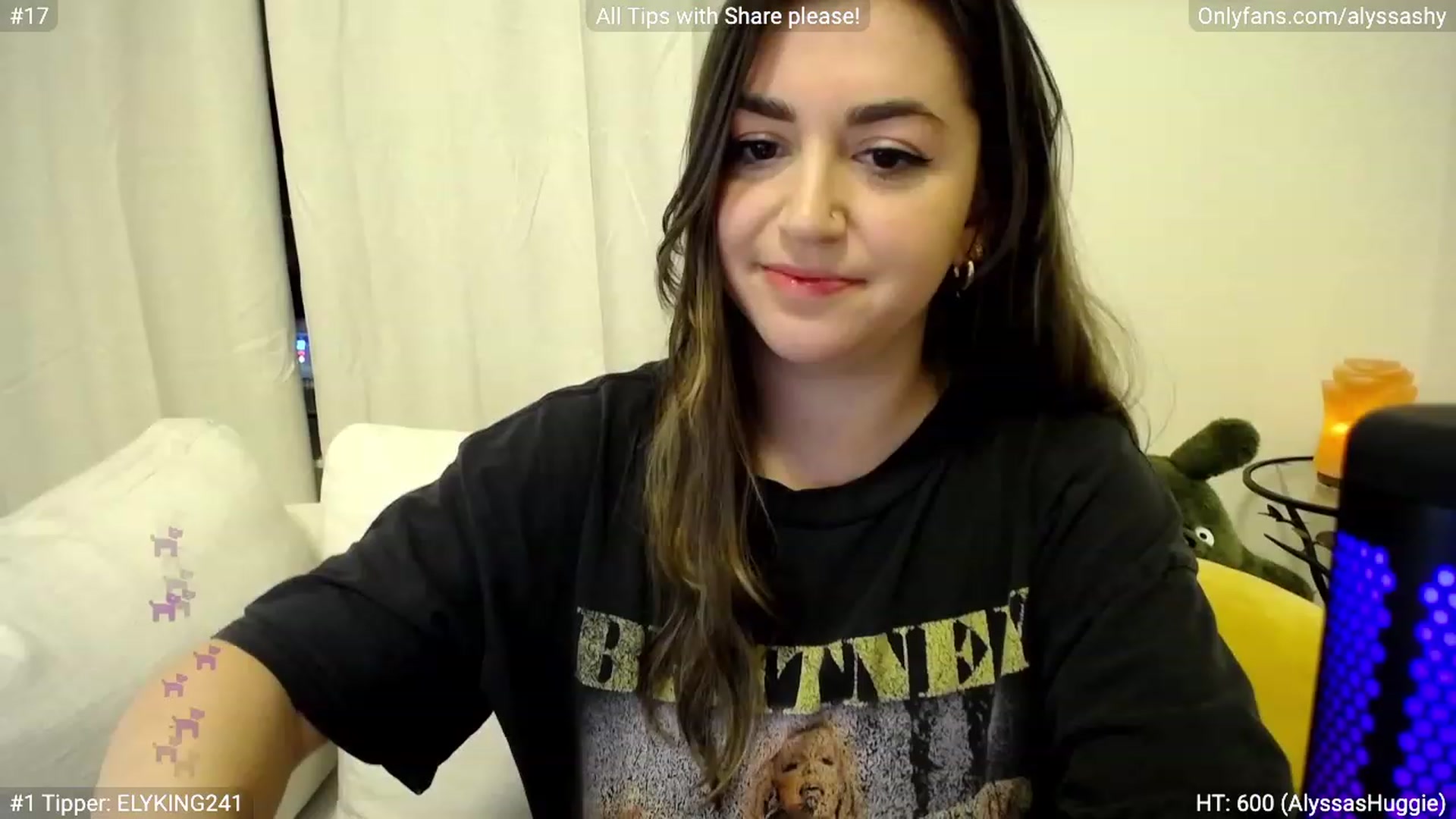 Gallery image thumbnail from AlyssaShy's myfreecams stream on, 03/12/2023, 01:12 image 14 of 20