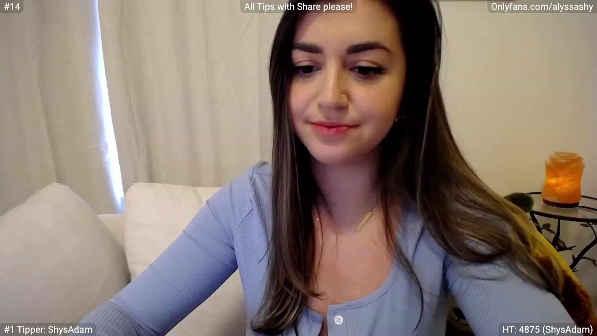 Gallery image thumbnail from AlyssaShy's myfreecams stream on, 03/14/2023, 22:15 image 12 of 20