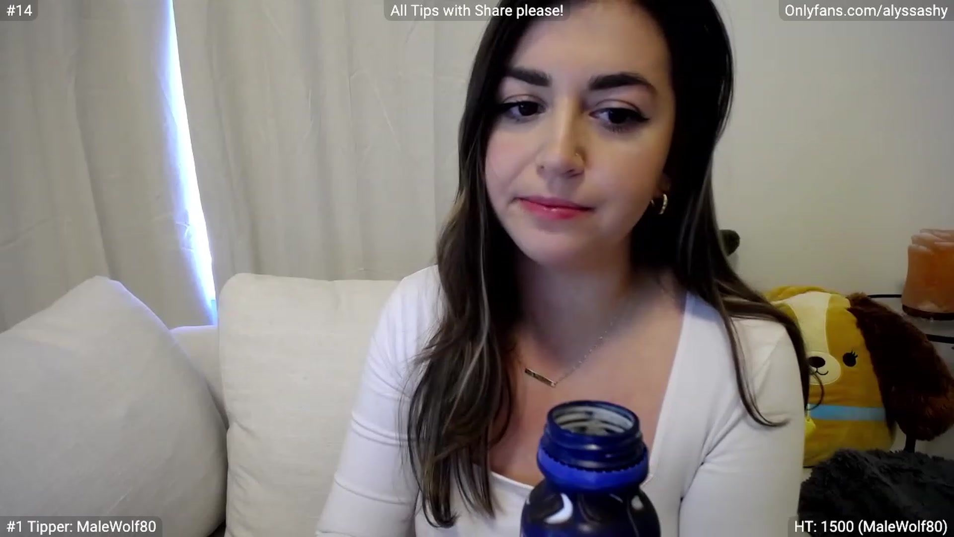 Gallery image thumbnail from AlyssaShy's myfreecams stream on, 03/15/2023, 20:44 image 20 of 20