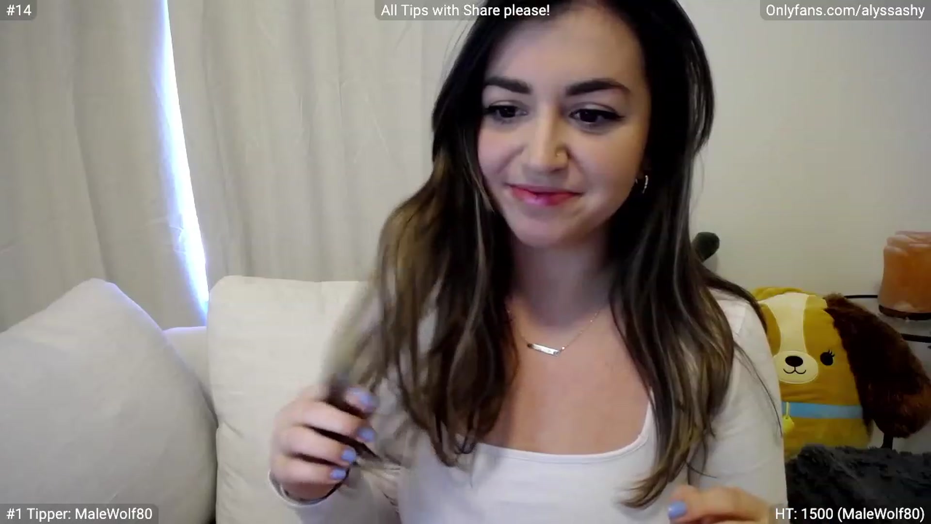 Gallery image thumbnail from AlyssaShy's myfreecams stream on, 03/15/2023, 20:44 image 18 of 20