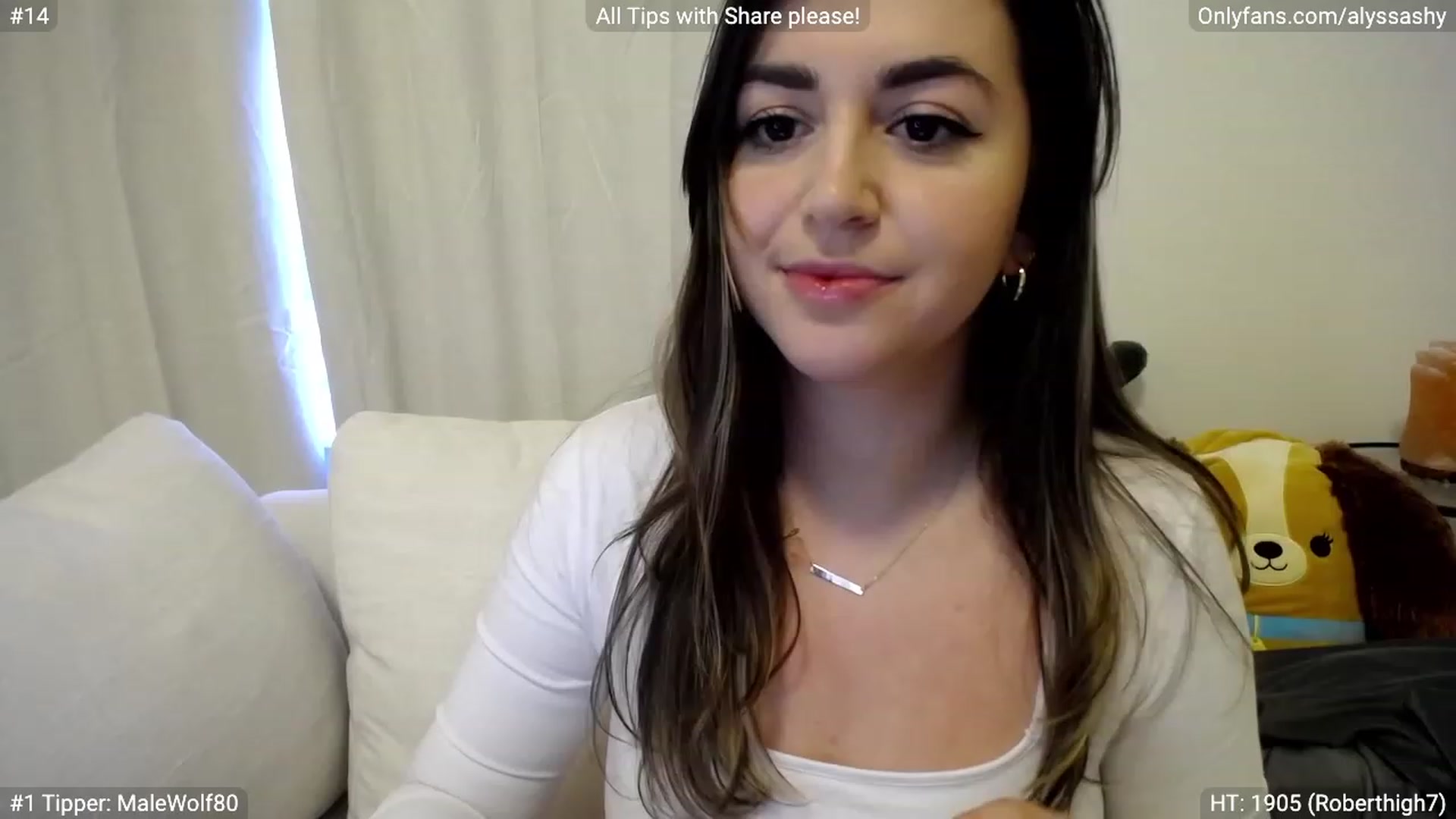 Gallery image thumbnail from AlyssaShy's myfreecams stream on, 03/15/2023, 22:24 image 3 of 20