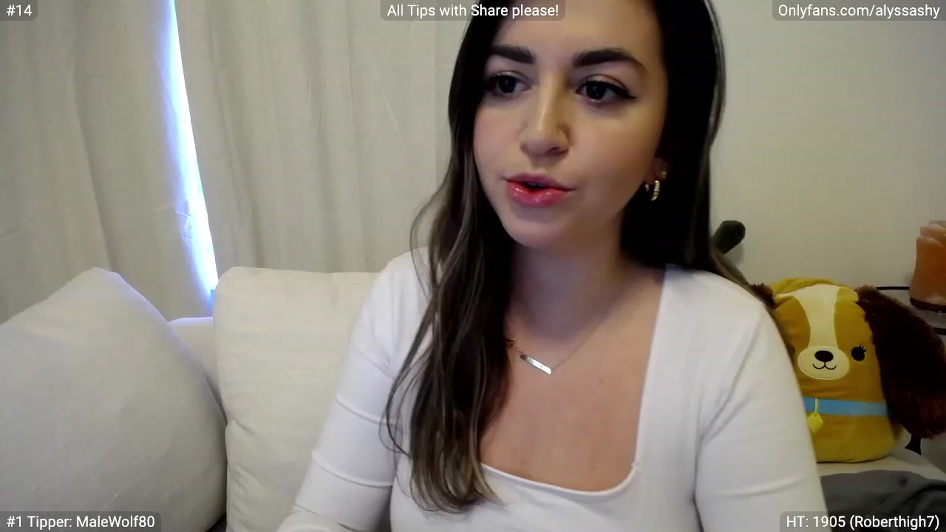 Gallery image thumbnail from AlyssaShy's myfreecams stream on, 03/15/2023, 22:24 image 4 of 20