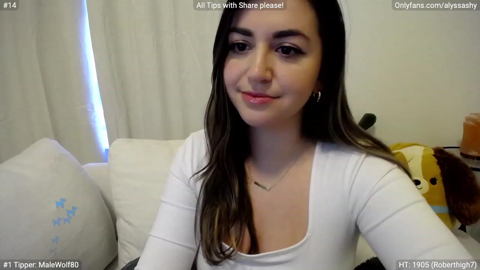 Gallery image thumbnail from AlyssaShy's myfreecams stream on, 03/15/2023, 22:24 image 20 of 20