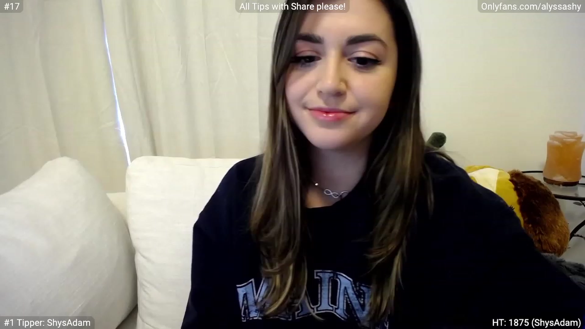 Gallery image thumbnail from AlyssaShy's myfreecams stream on, 03/16/2023, 21:04 image 18 of 20
