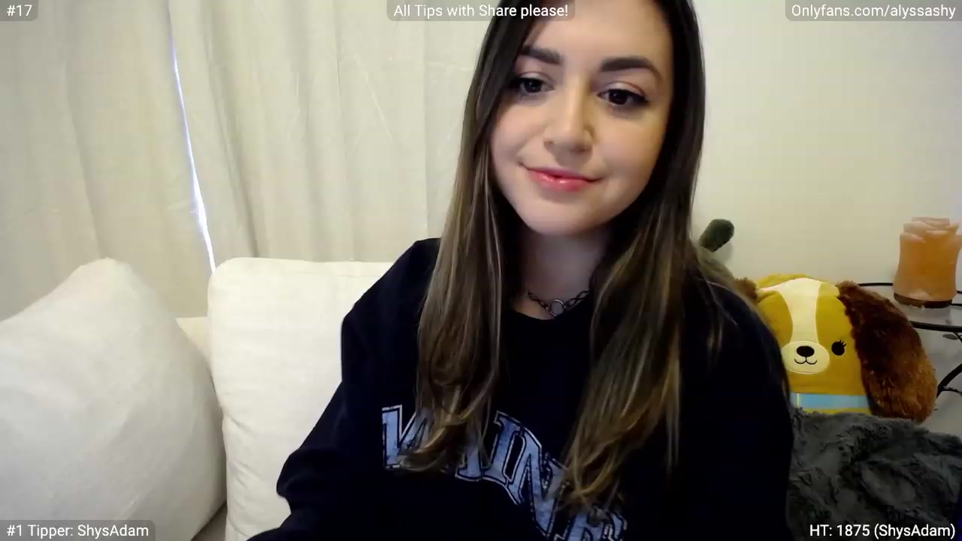 Gallery image thumbnail from AlyssaShy's myfreecams stream on, 03/16/2023, 21:04 image 19 of 20