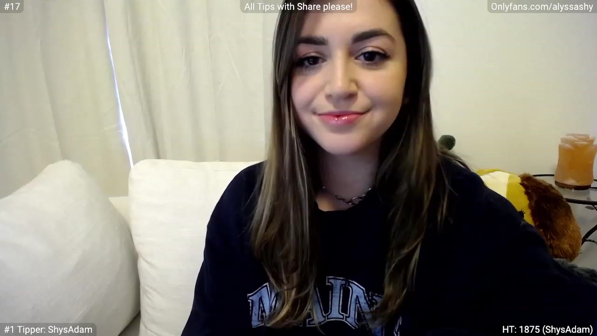 Gallery image thumbnail from AlyssaShy's myfreecams stream on, 03/16/2023, 21:04 image 17 of 20