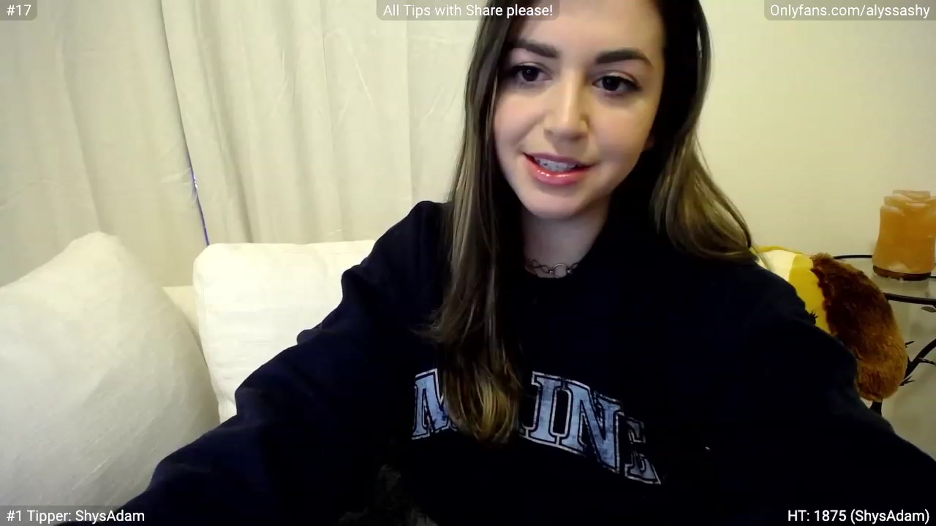 Gallery image thumbnail from AlyssaShy's myfreecams stream on, 03/16/2023, 23:19 image 20 of 20