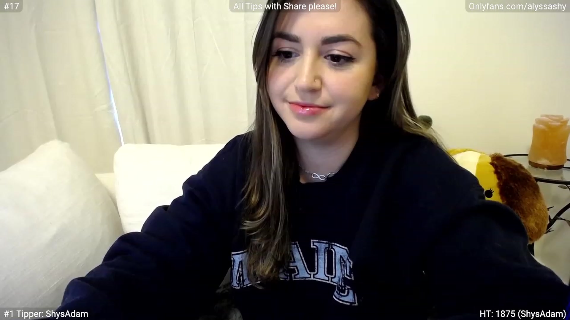 Gallery image thumbnail from AlyssaShy's myfreecams stream on, 03/16/2023, 23:19 image 13 of 20