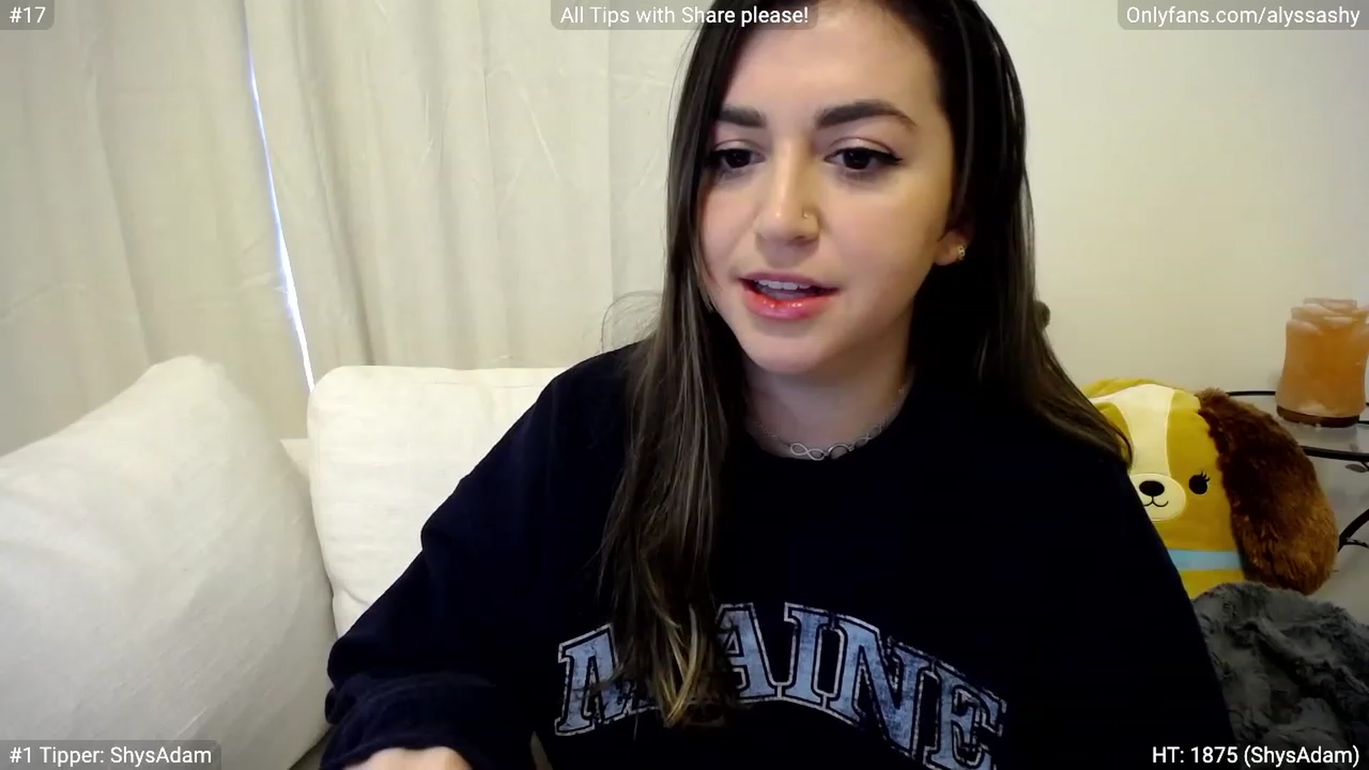 Gallery image thumbnail from AlyssaShy's myfreecams stream on, 03/16/2023, 23:19 image 4 of 20