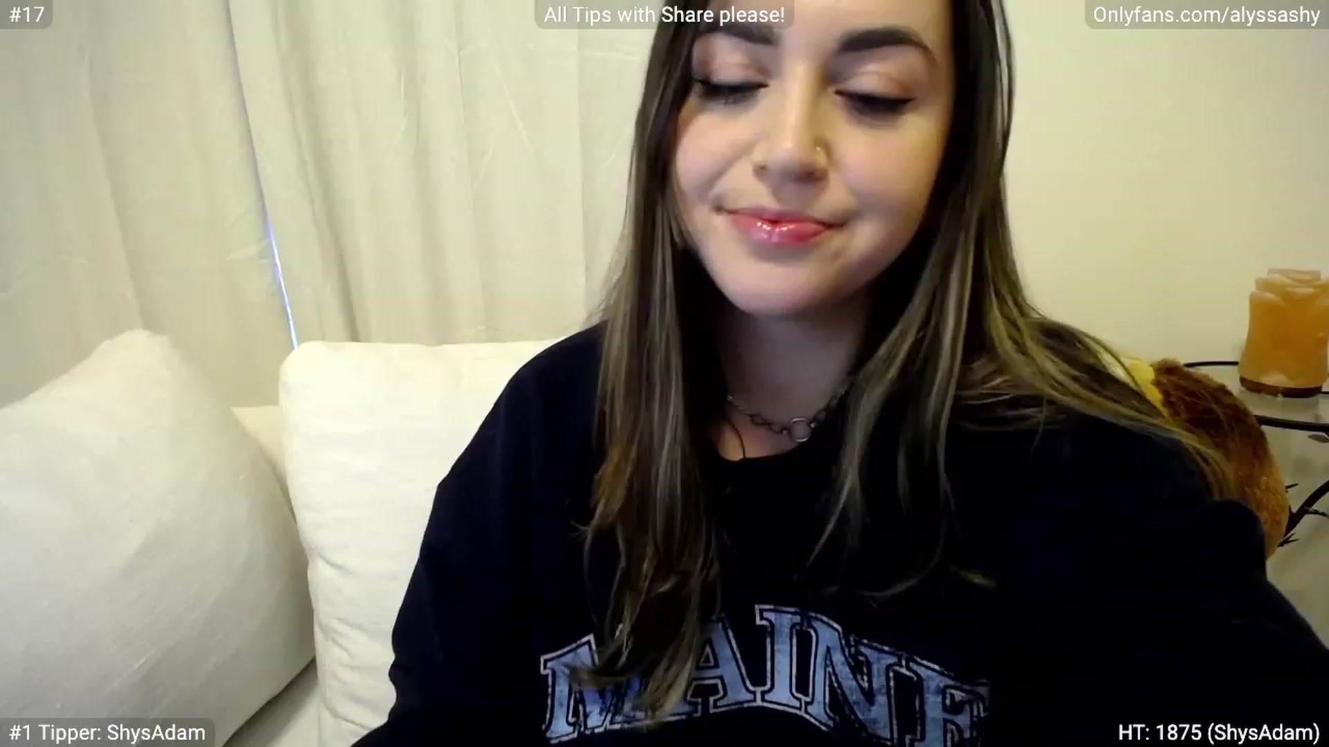 Gallery image thumbnail from AlyssaShy's myfreecams stream on, 03/16/2023, 23:19 image 17 of 20