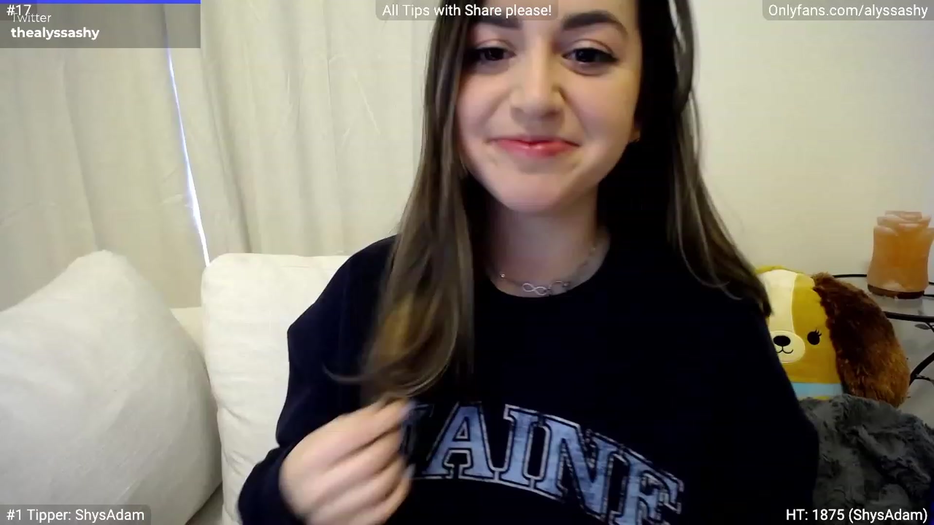 Gallery image thumbnail from AlyssaShy's myfreecams stream on, 03/16/2023, 23:19 image 2 of 20
