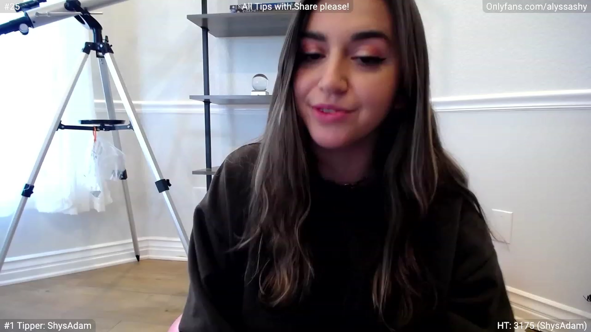 Gallery image thumbnail from AlyssaShy's myfreecams stream on, 03/22/2023, 24:51 image 16 of 20