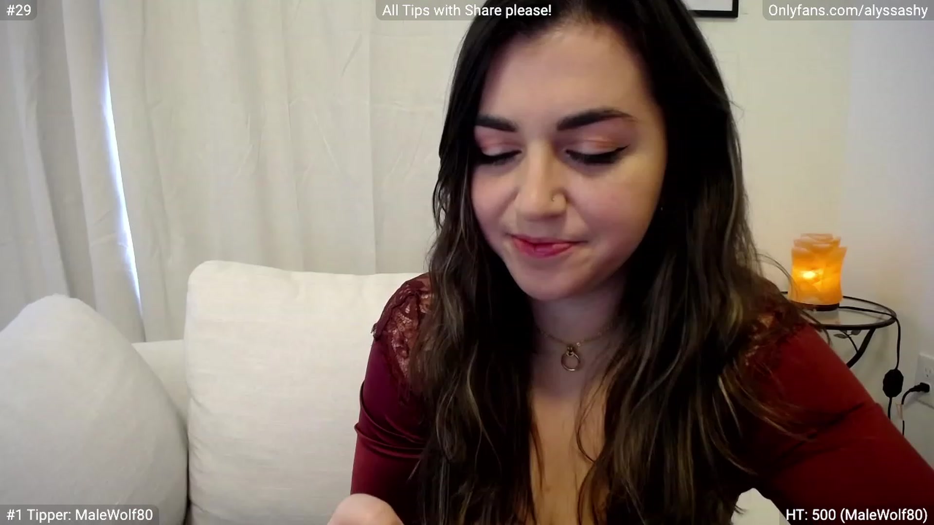Gallery image thumbnail from AlyssaShy's myfreecams stream on, 03/24/2023, 22:40 image 3 of 20