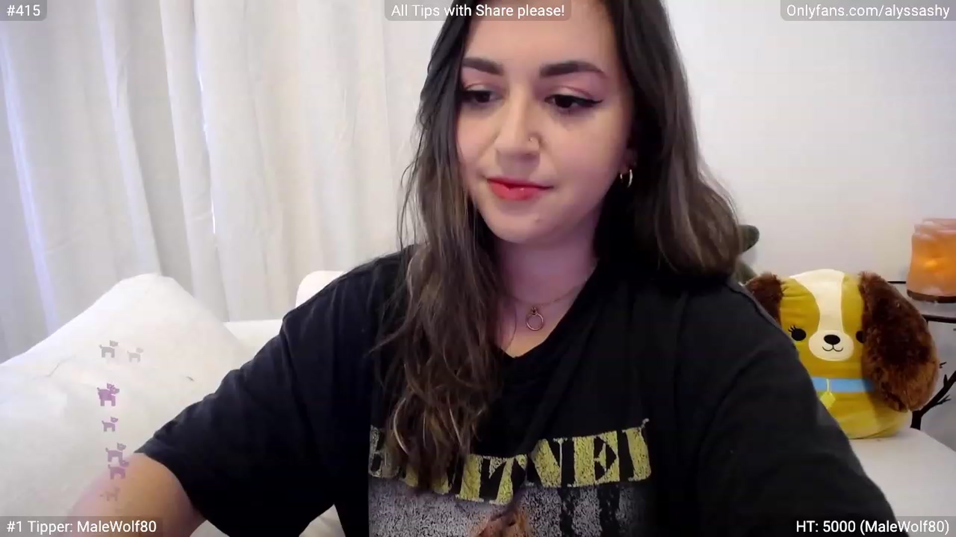 Gallery image thumbnail from AlyssaShy's myfreecams stream on, 04/06/2023, 20:14 image 2 of 20