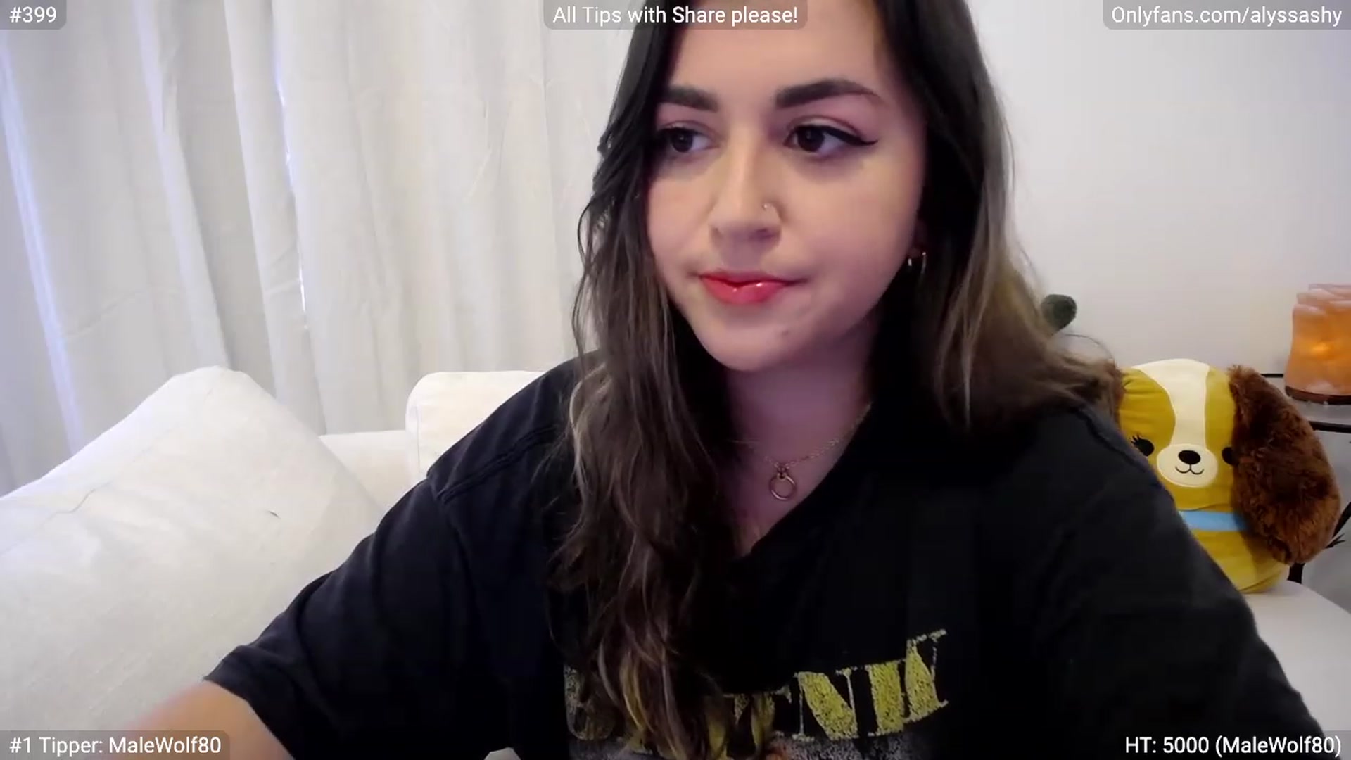 Gallery image thumbnail from AlyssaShy's myfreecams stream on, 04/06/2023, 20:14 image 14 of 20