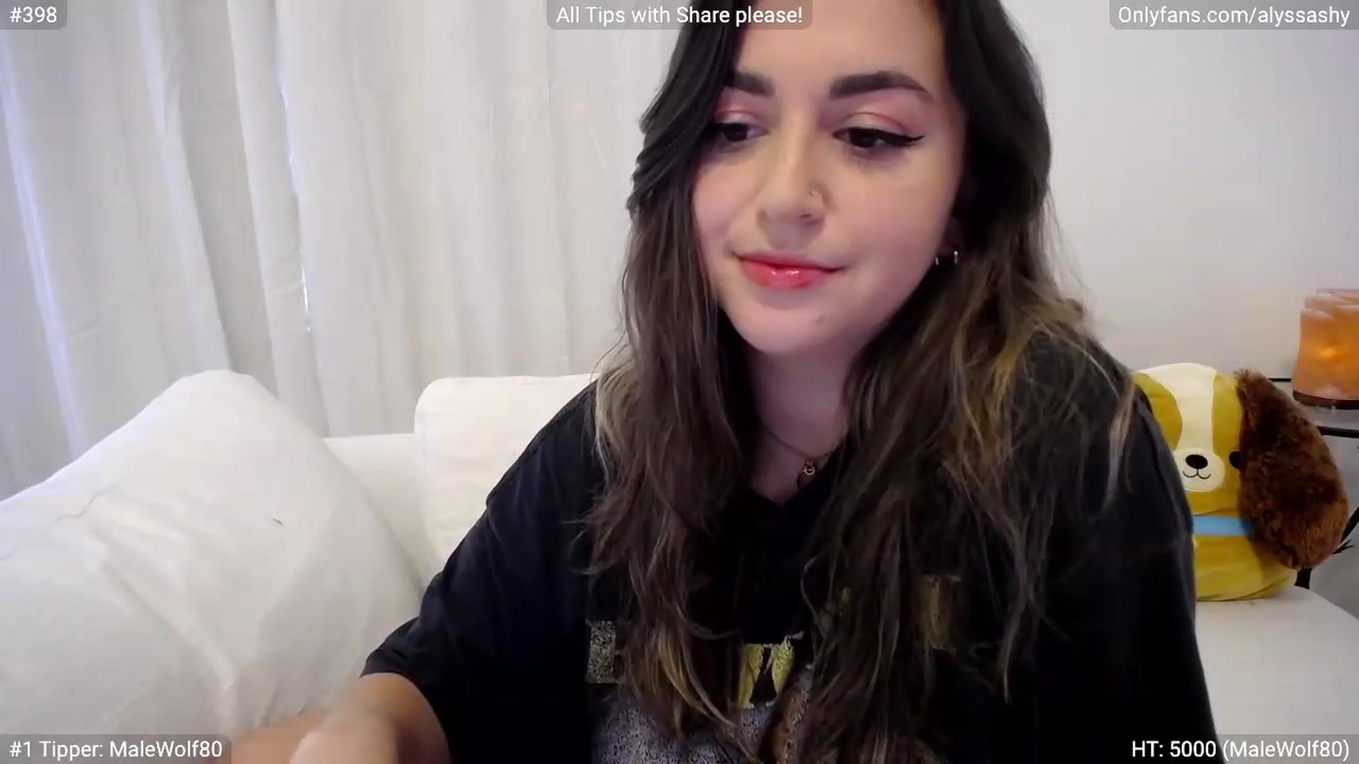 Gallery image thumbnail from AlyssaShy's myfreecams stream on, 04/06/2023, 20:14 image 20 of 20