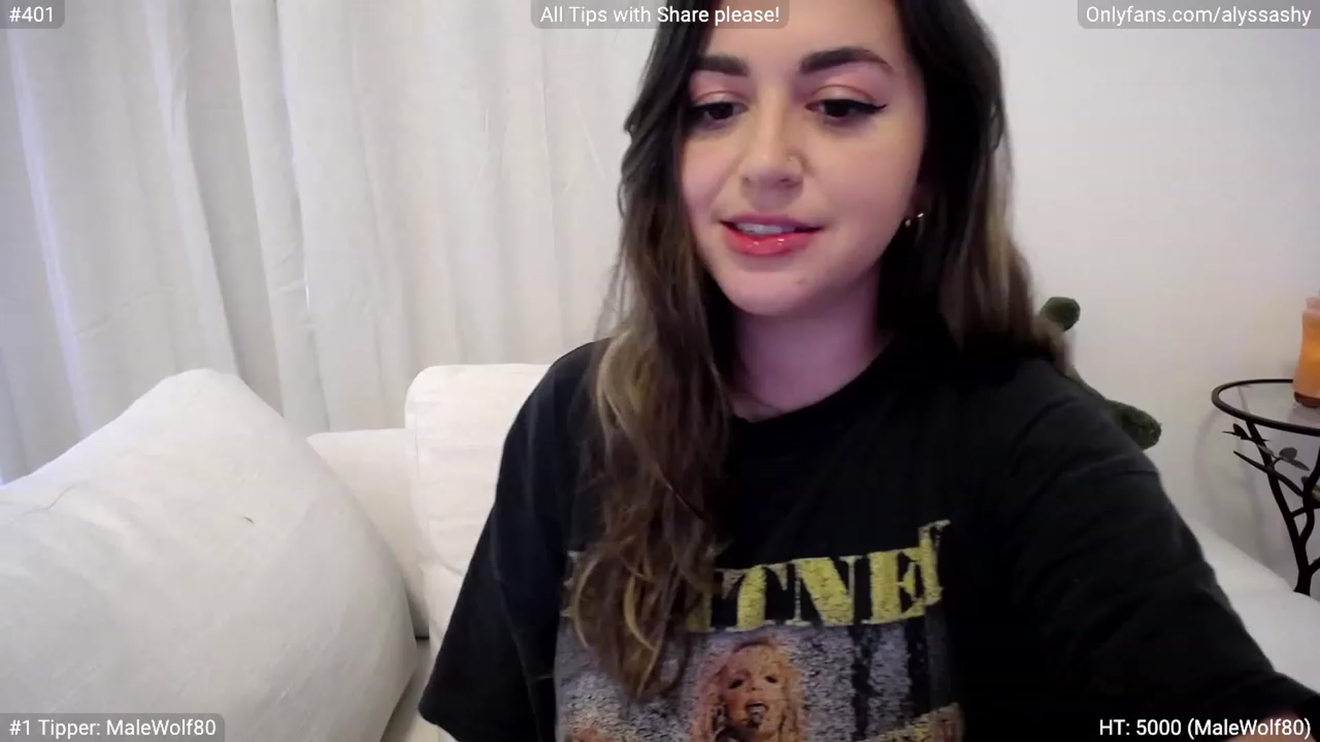 Gallery image thumbnail from AlyssaShy's myfreecams stream on, 04/06/2023, 22:48 image 1 of 20