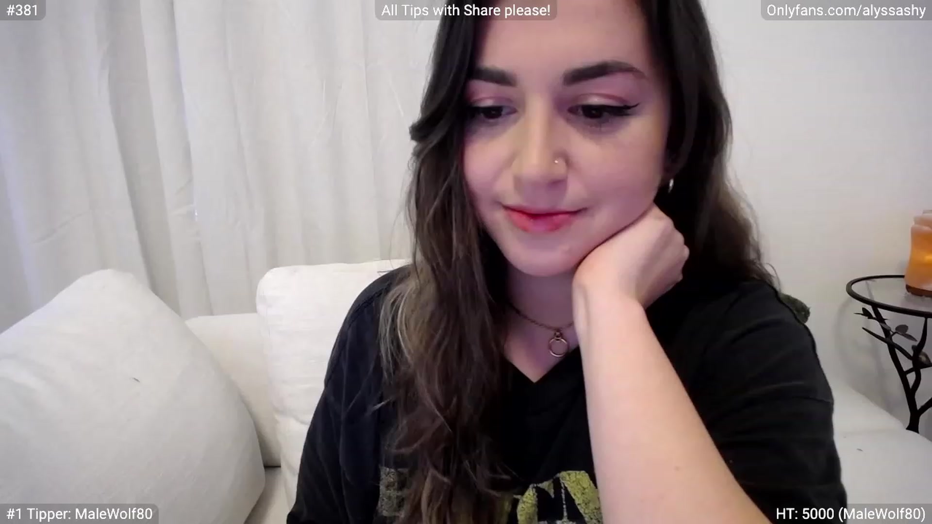 Gallery image thumbnail from AlyssaShy's myfreecams stream on, 04/06/2023, 22:48 image 9 of 20