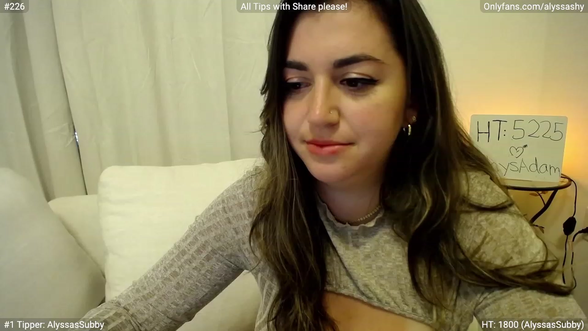 Gallery image thumbnail from AlyssaShy's myfreecams stream on, 04/16/2023, 01:54 image 1 of 20