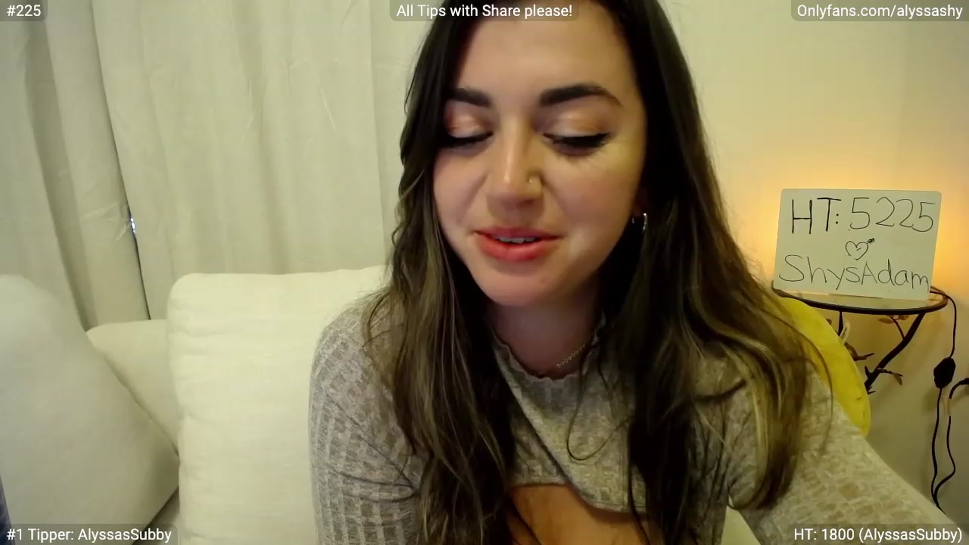 Gallery image thumbnail from AlyssaShy's myfreecams stream on, 04/16/2023, 01:54 image 19 of 20