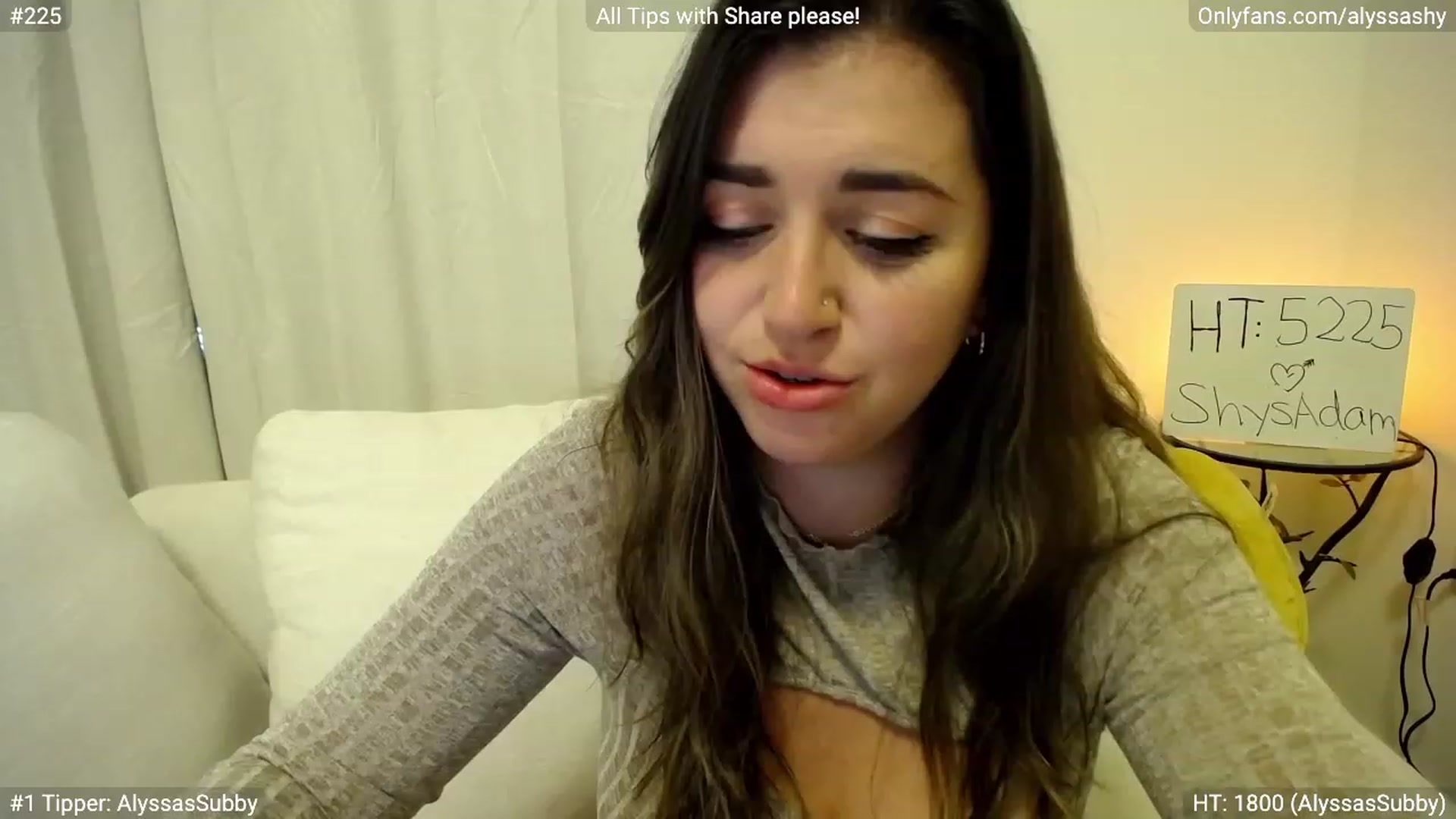 Gallery image thumbnail from AlyssaShy's myfreecams stream on, 04/16/2023, 01:54 image 15 of 20
