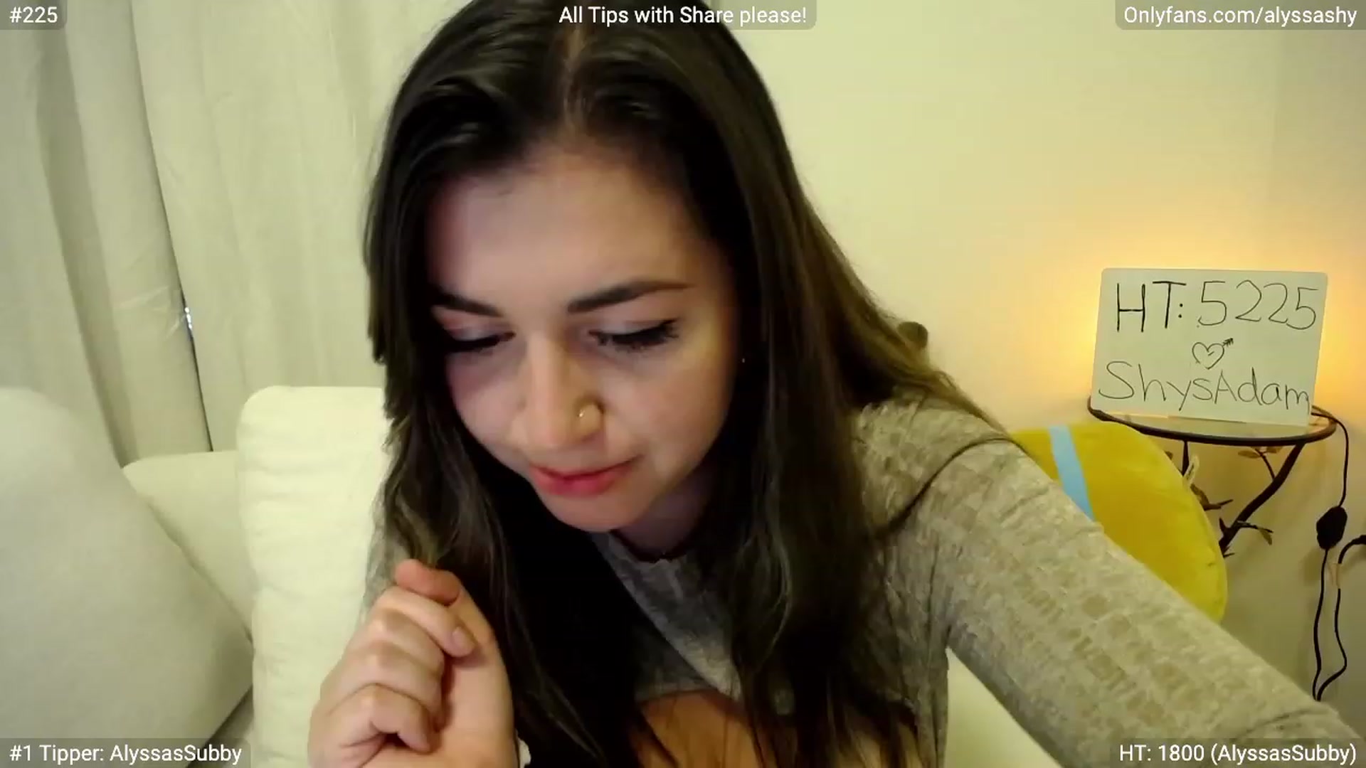 Gallery image thumbnail from AlyssaShy's myfreecams stream on, 04/16/2023, 01:54 image 16 of 20