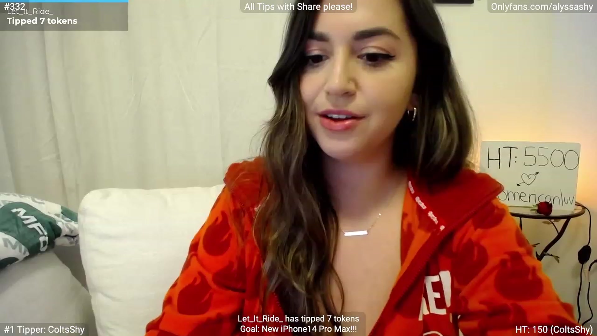 Gallery image thumbnail from AlyssaShy's myfreecams stream on, 04/27/2023, 22:50 image 4 of 20