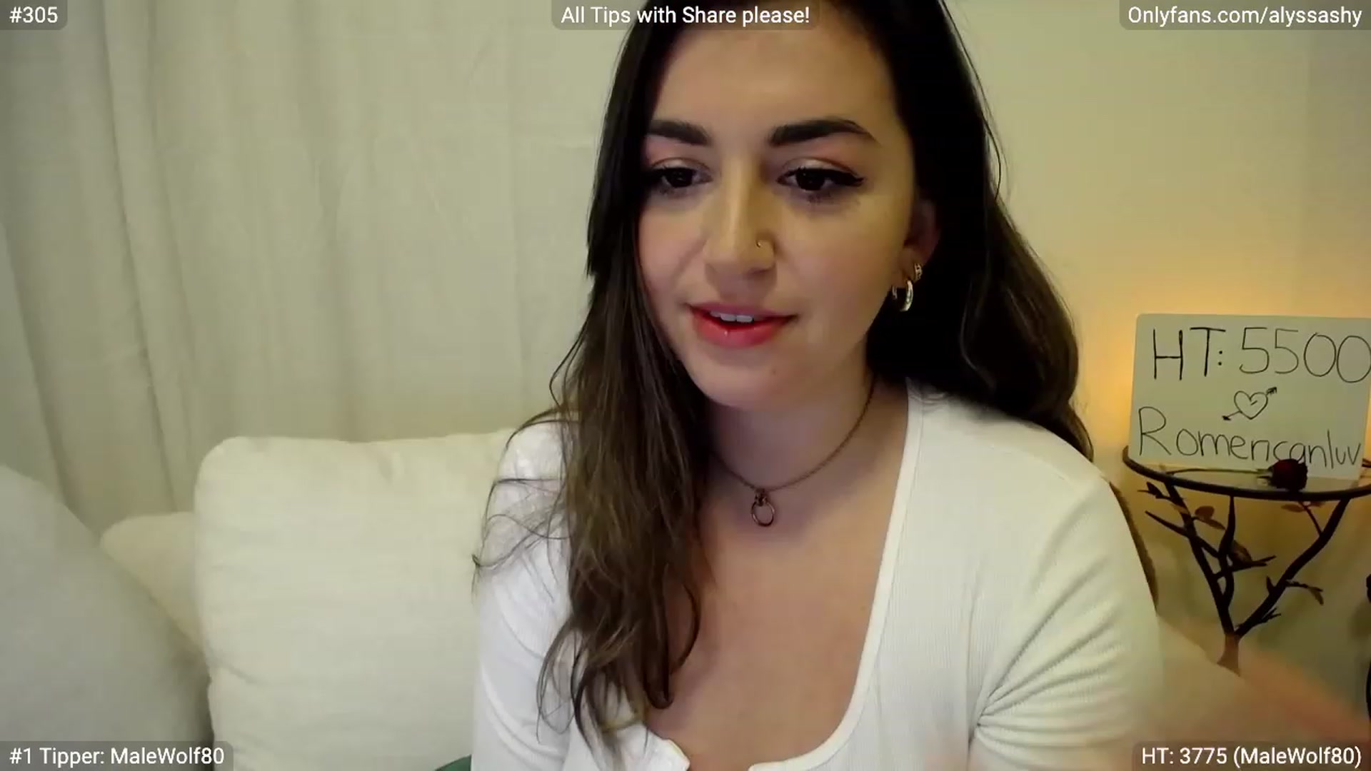 Gallery image thumbnail from AlyssaShy's myfreecams stream on, 04/30/2023, 24:04 image 2 of 20