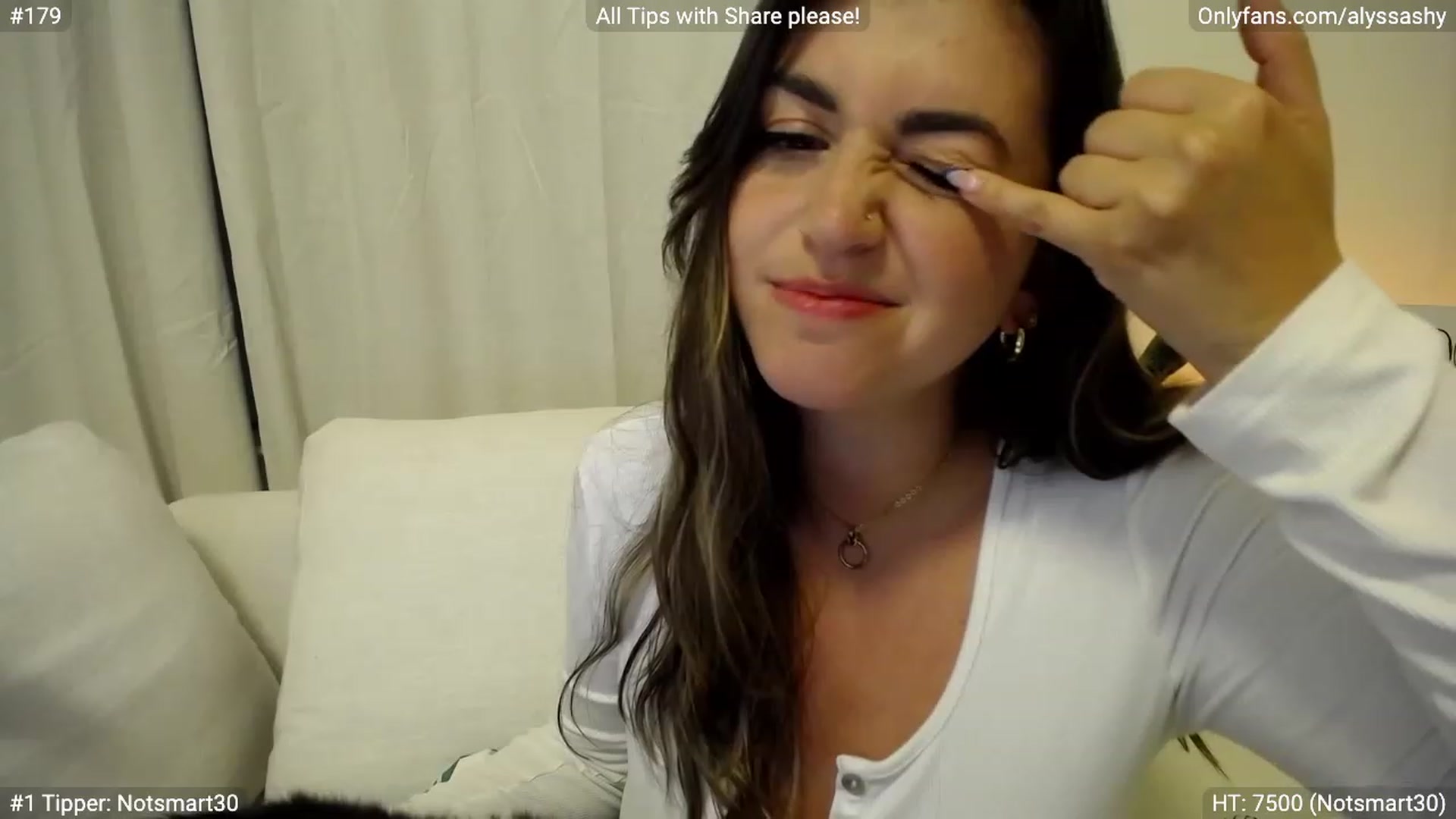 Gallery image thumbnail from AlyssaShy's myfreecams stream on, 05/27/2023, 03:24 image 14 of 20