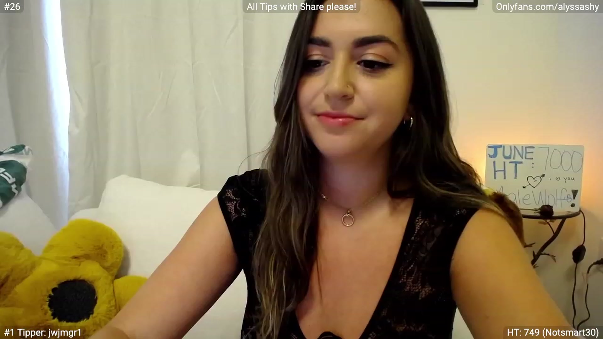 Gallery image thumbnail from AlyssaShy's myfreecams stream on, 06/03/2023, 21:18 image 16 of 20