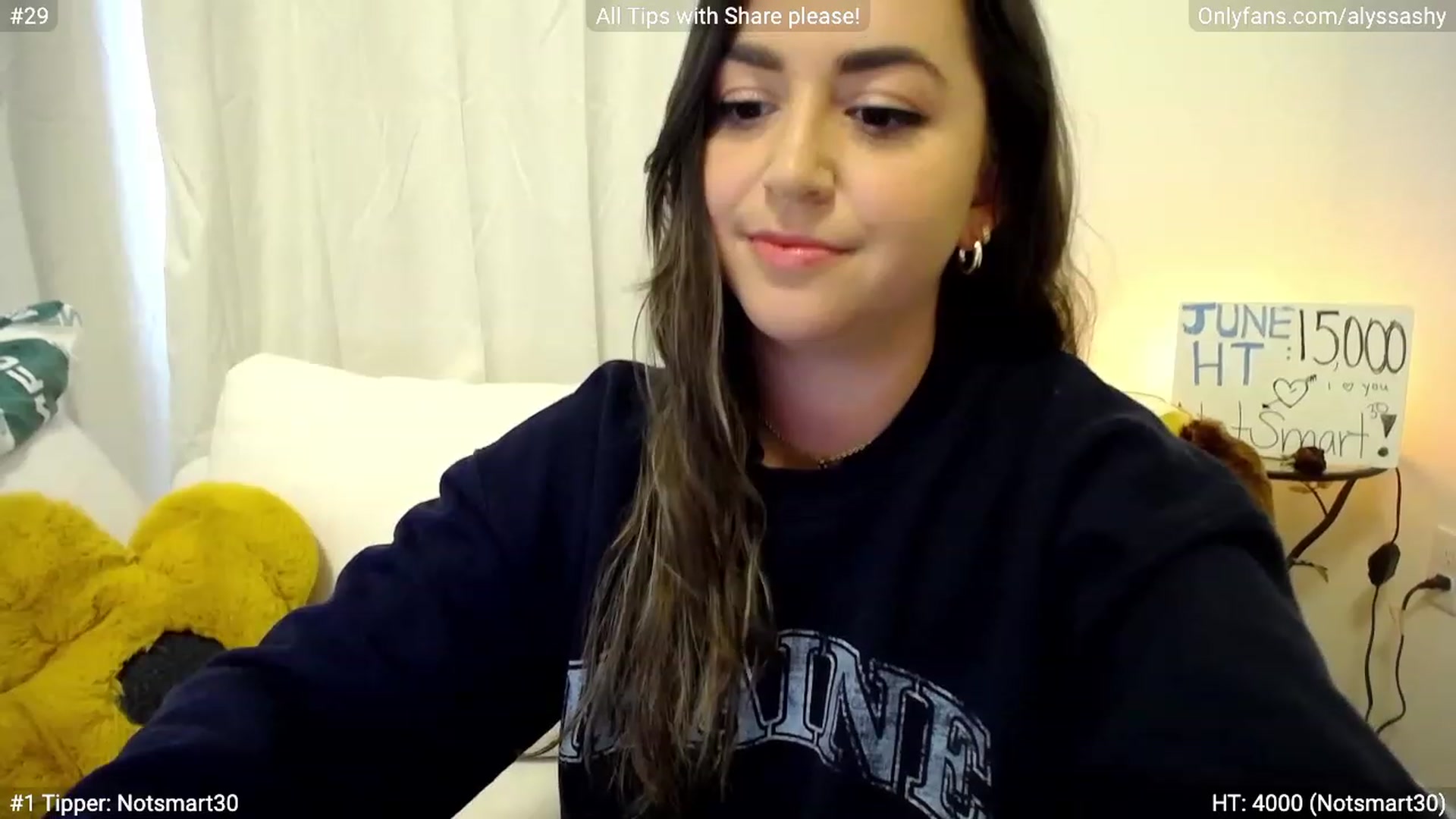 Gallery image thumbnail from AlyssaShy's myfreecams stream on, 06/05/2023, 23:34 image 10 of 20