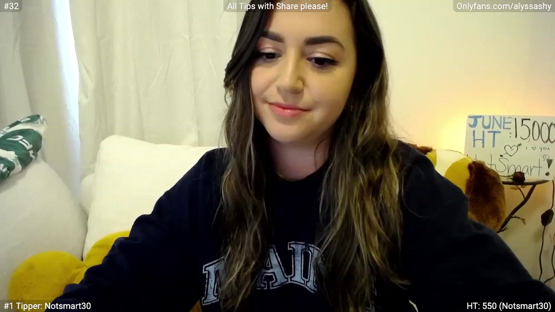Gallery image thumbnail from AlyssaShy's myfreecams stream on, 06/05/2023, 23:34 image 7 of 20