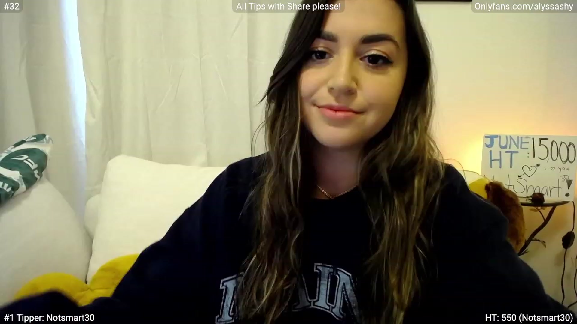 Gallery image thumbnail from AlyssaShy's myfreecams stream on, 06/05/2023, 23:34 image 6 of 20