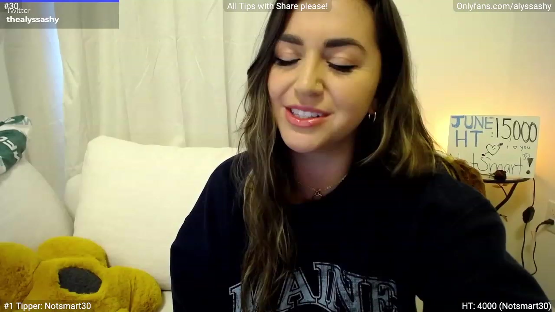 Gallery image thumbnail from AlyssaShy's myfreecams stream on, 06/05/2023, 23:34 image 15 of 20