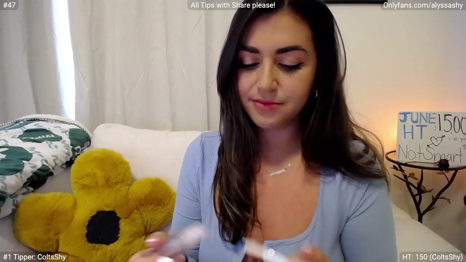 Gallery image thumbnail from AlyssaShy's myfreecams stream on, 06/08/2023, 21:26 image 7 of 20