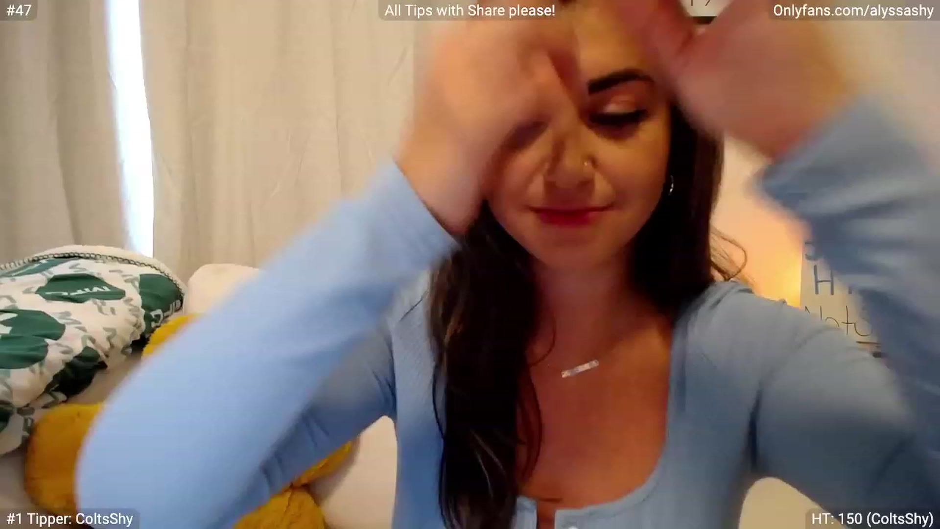 Gallery image thumbnail from AlyssaShy's myfreecams stream on, 06/08/2023, 21:26 image 6 of 20
