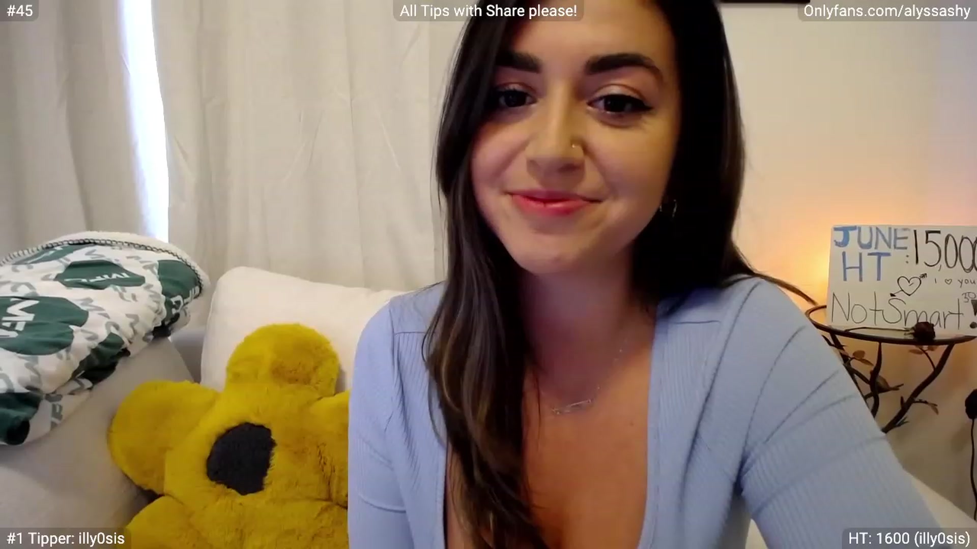Gallery image thumbnail from AlyssaShy's myfreecams stream on, 06/08/2023, 21:26 image 20 of 20