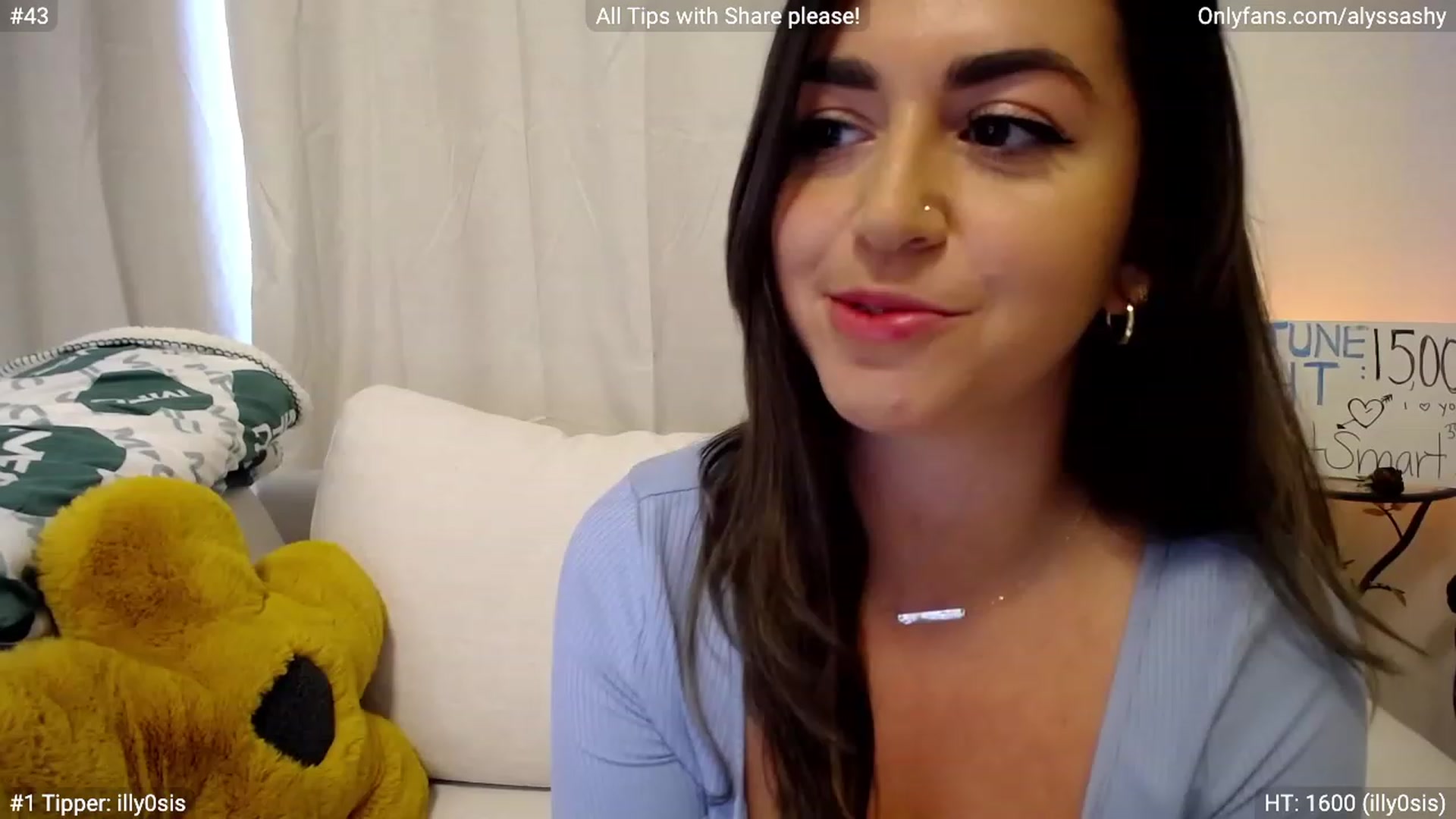 Gallery image thumbnail from AlyssaShy's myfreecams stream on, 06/08/2023, 23:31 image 6 of 20