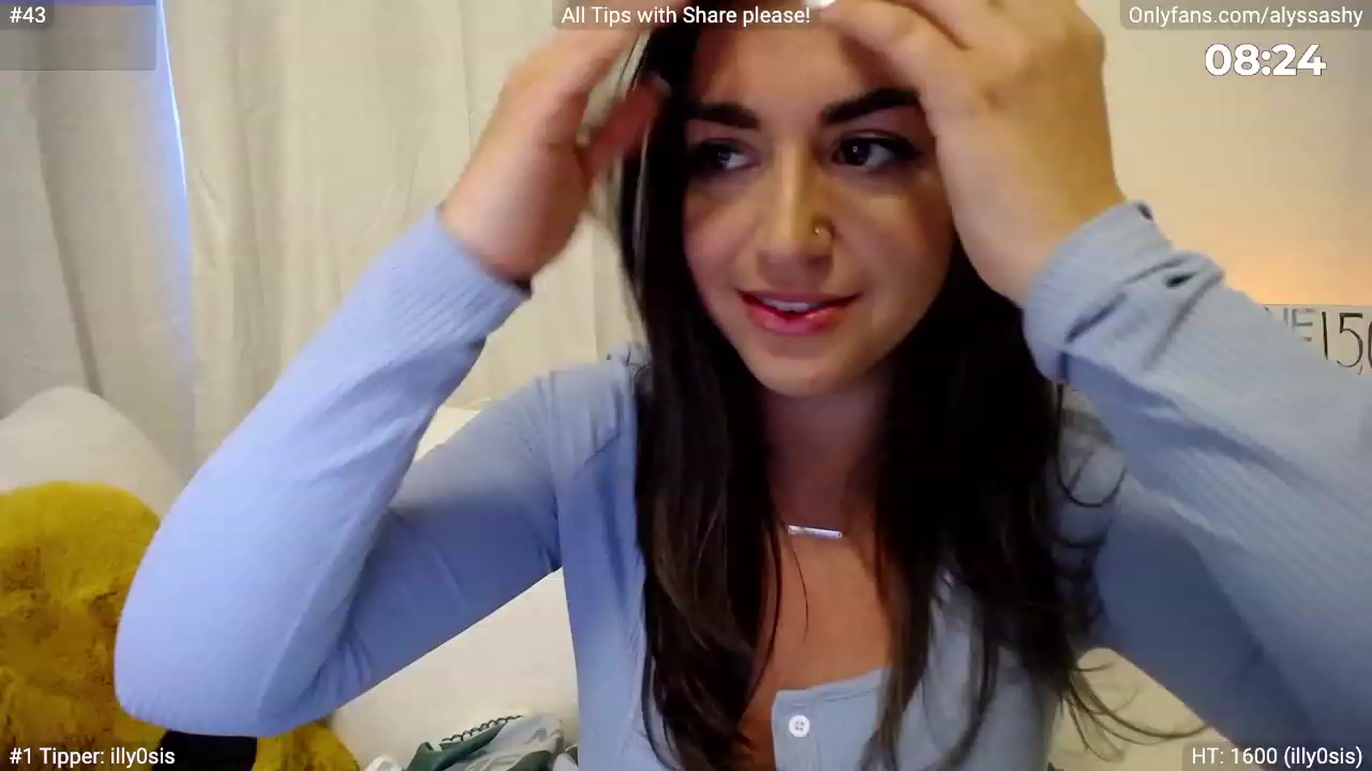 Gallery image thumbnail from AlyssaShy's myfreecams stream on, 06/08/2023, 23:31 image 20 of 20