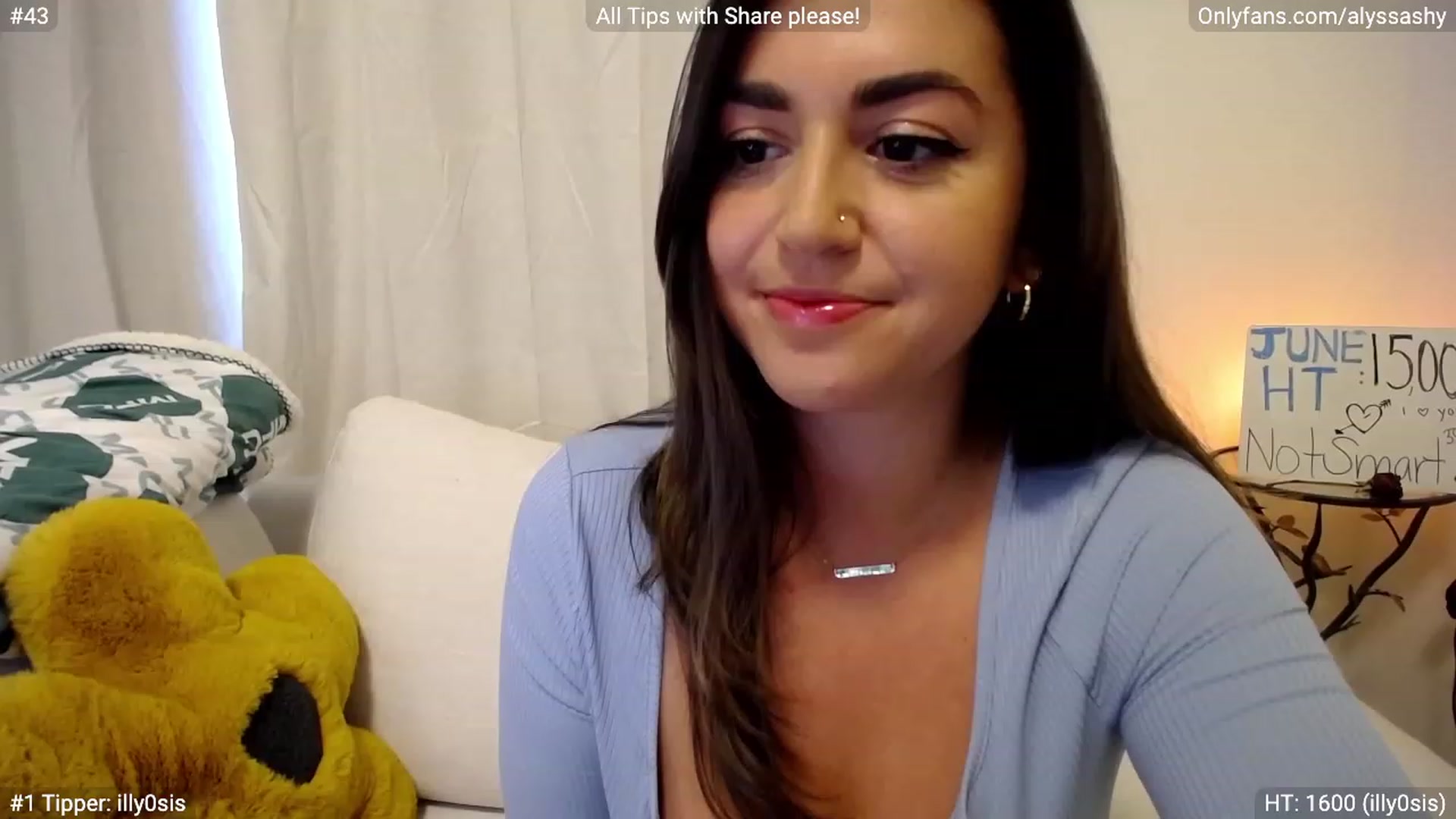 Gallery image thumbnail from AlyssaShy's myfreecams stream on, 06/08/2023, 23:31 image 13 of 20