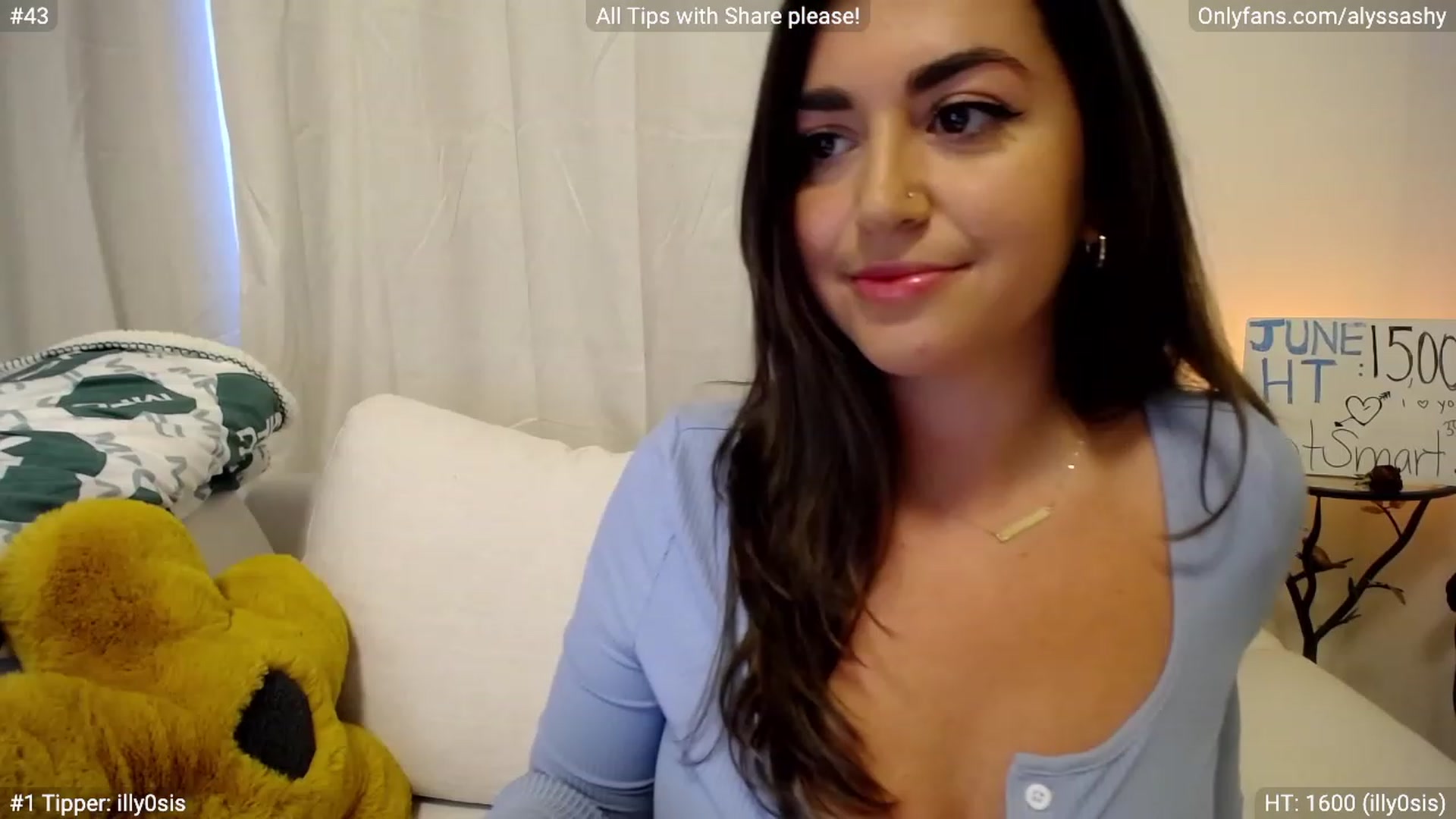 Gallery image thumbnail from AlyssaShy's myfreecams stream on, 06/08/2023, 23:31 image 19 of 20
