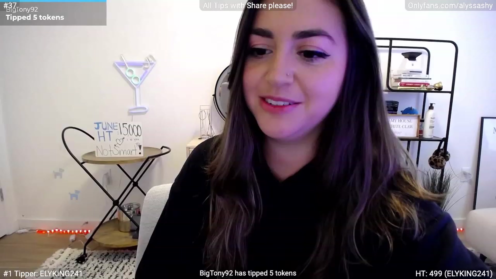 Gallery image thumbnail from AlyssaShy's myfreecams stream on, 06/10/2023, 22:08 image 6 of 20