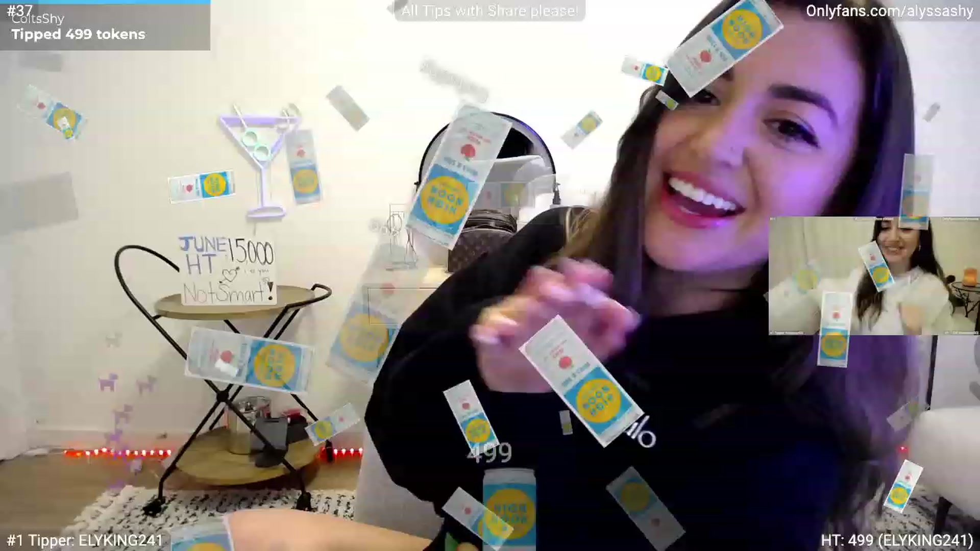 Gallery image thumbnail from AlyssaShy's myfreecams stream on, 06/10/2023, 23:08 image 13 of 20